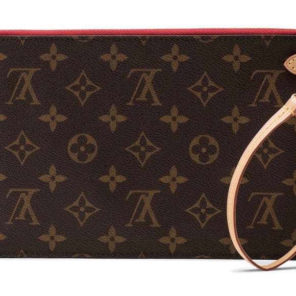 LOUIS VUITTON POUCH WITH PINK INSIDE USED LIKE NEW - Picture 2 of 4